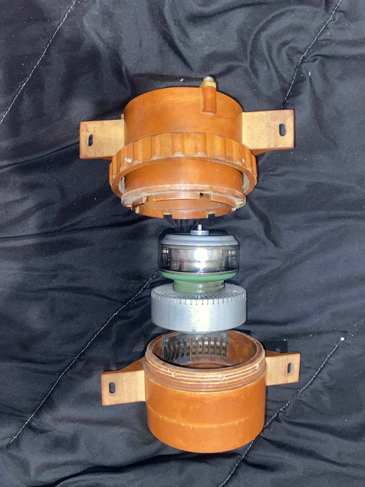 GU34B TUBE AND SOCKET 500W Tetrode USSR MILITARY HIGH POWER VACUUM TUBE/SOCKET