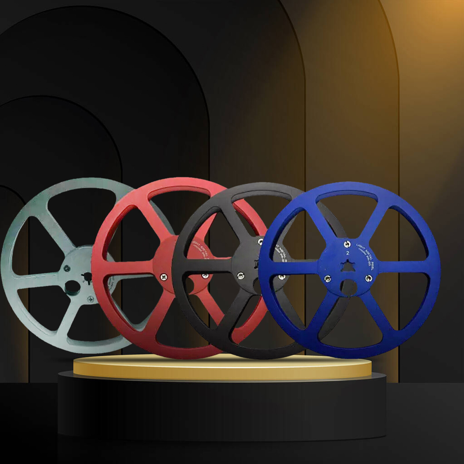 New TAPE REEL For Pioneer PR-85 7″ inch Light Metal Aluminum Take Up Reel