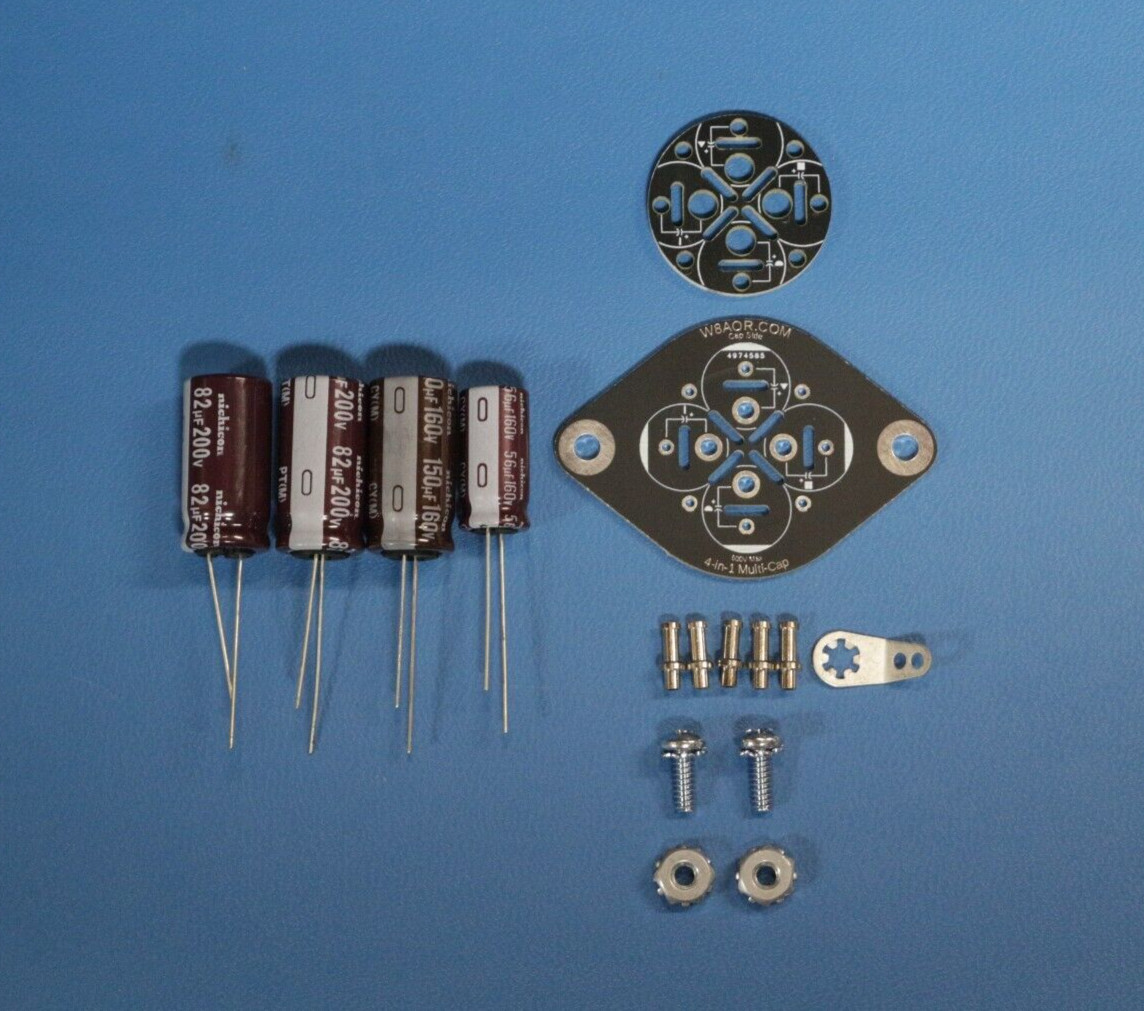 McIntosh MC2100, MC2105, MC2300 Can Capacitor Replacement Kit (066-095)