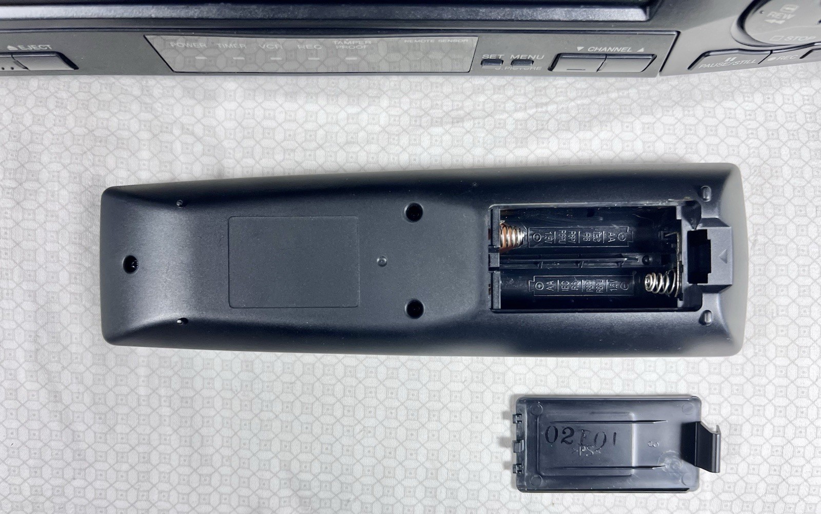 Sharp VC-H810U 4-Head Hi-Fi Stereo VHS VCR Player & Working Original Remote