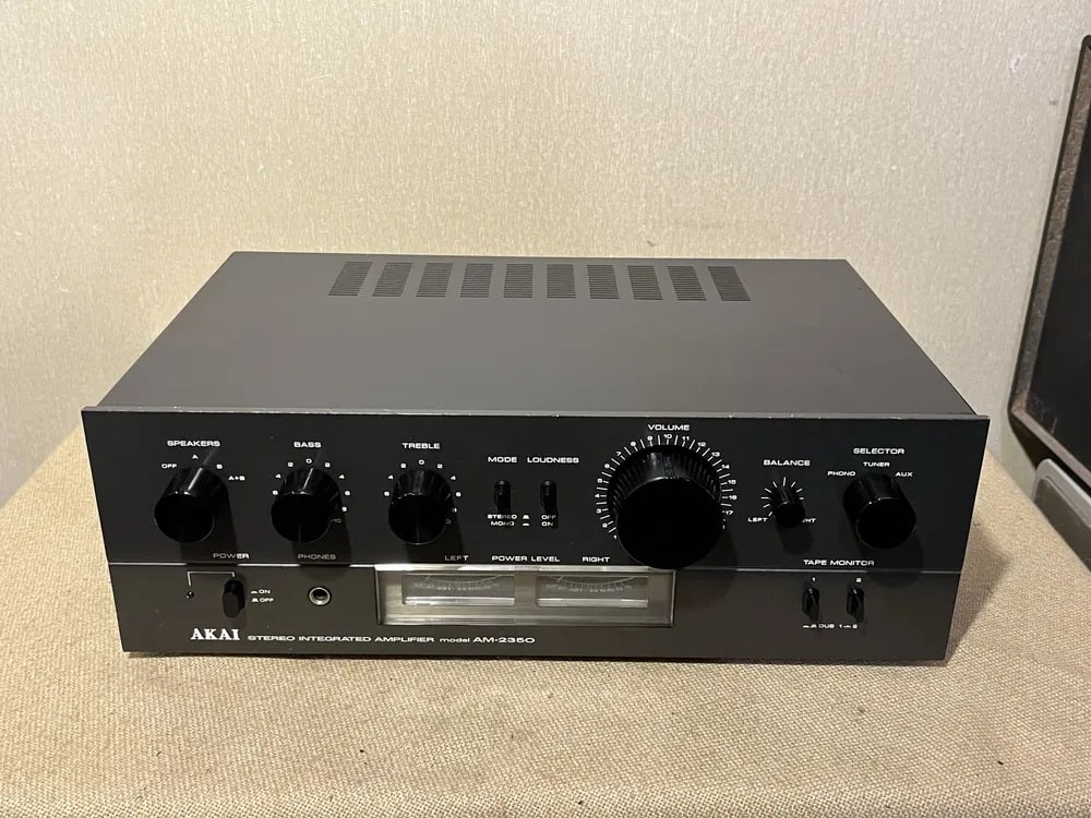 AKAI AM-2350 Rare Vintage Integrated Amplifier Warranty Tested Hi-Fi