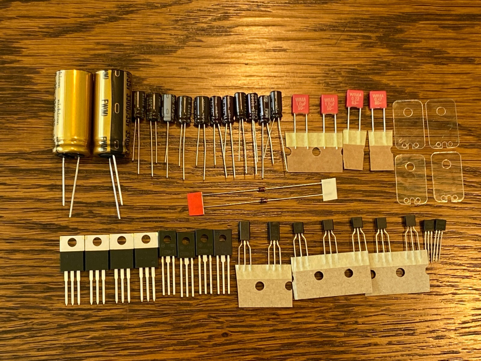 COMPLETE Marantz 4230 Amp Board Rebuild Kit P700 Repair Set Caps & Transistors