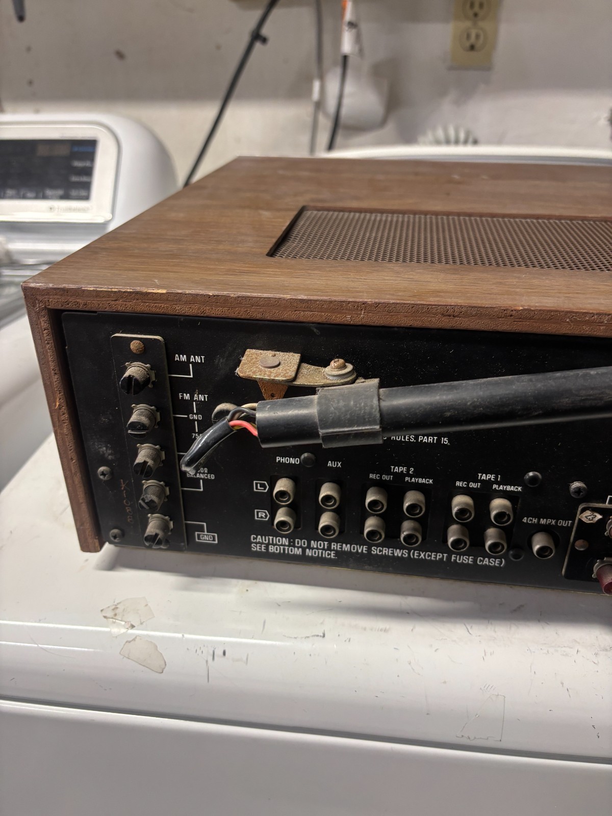 Technics AM/FM Stereo Receiver SA 5550 AM/FM Stereo Receiver (1975) Vintage