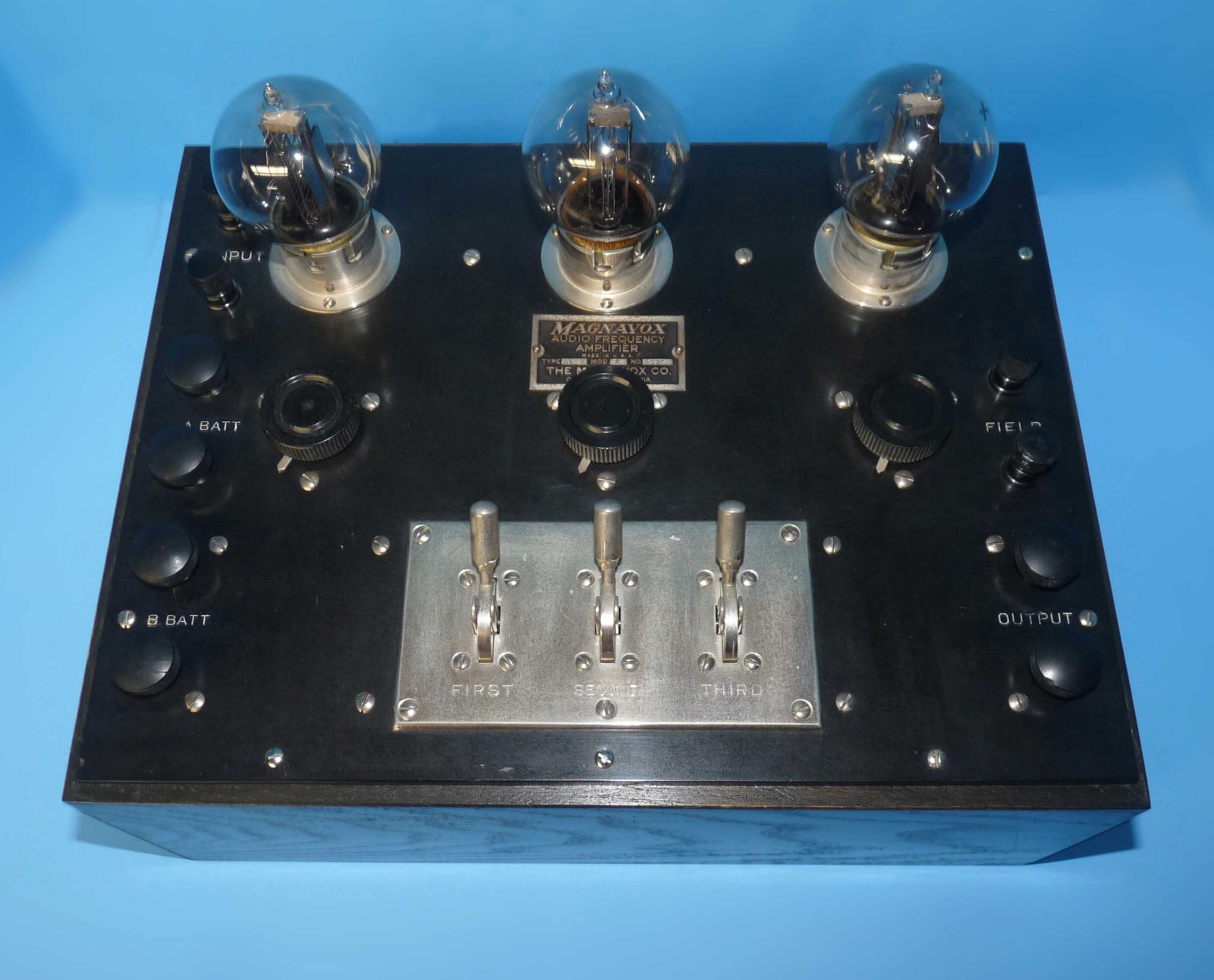 Magnavox Audio Frequency Amplifier Type AC-3 Model C w Western Electric 216A