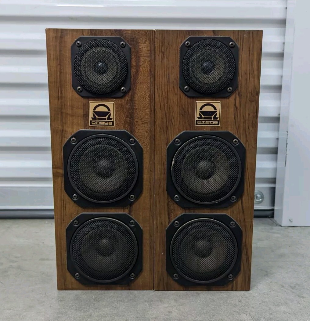 Hammond Omega Applause Speakers Model Z-X TESTED WORKING – Vintage 70’s 80’s
