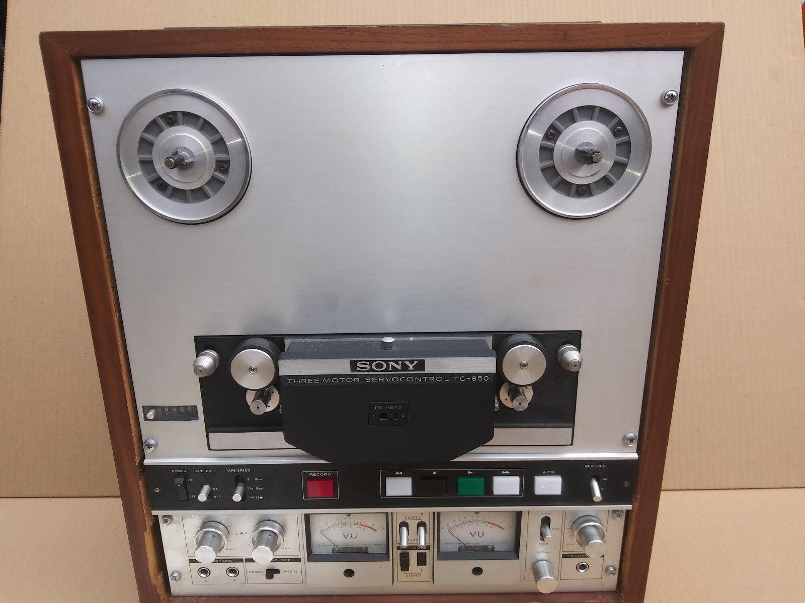 Sony TC-850 Semi Mastering Reel to Reel SOLD FOR PARTS