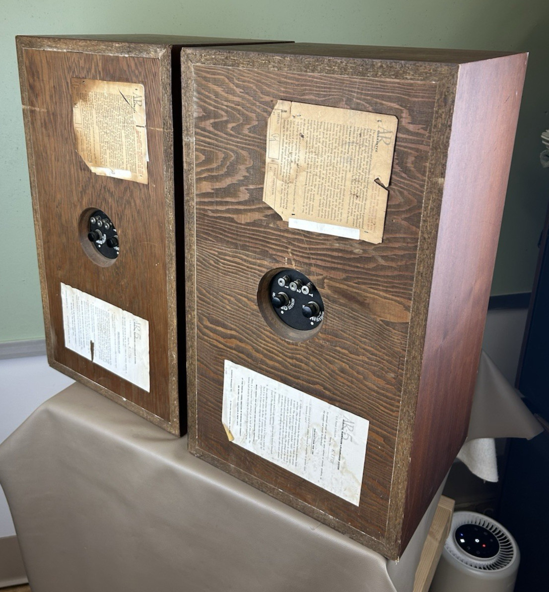 ACOUSTIC RESEARCH AR-5 SPEAKERS PARTS/REPAIR
