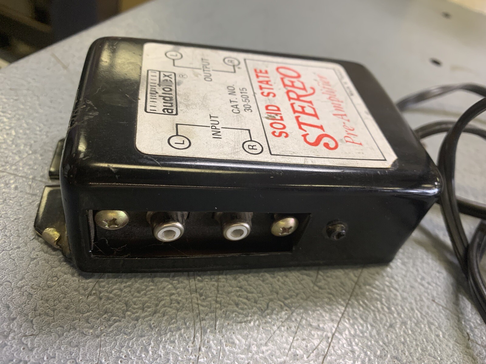 Vintage Audiotex Solid State Stereo Preamp Cat No 30-5015