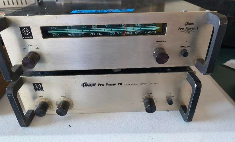 VTG Fanon Pro Power 20 -AMP and Tuner Both Power On – No Further Testing AS-IS
