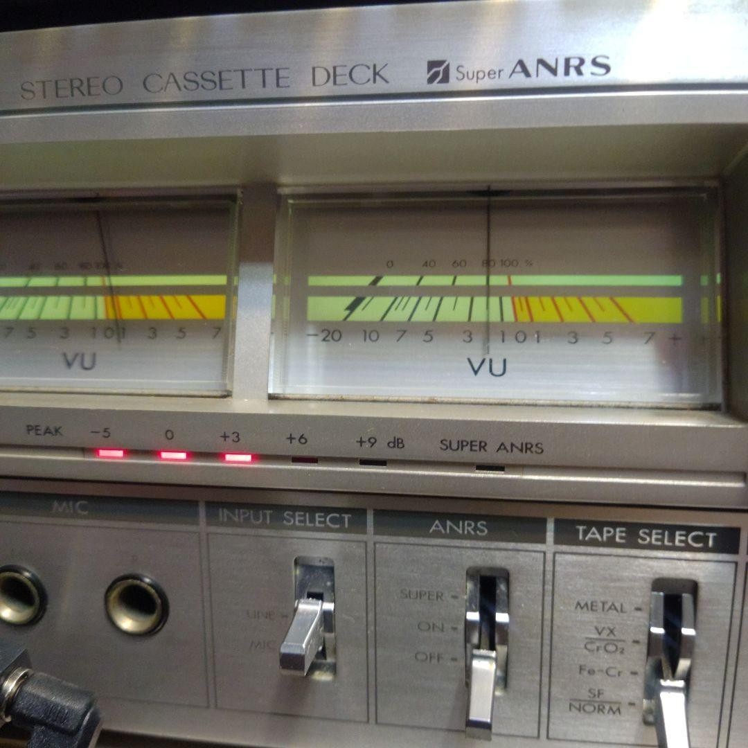 Victor KD-A55 Vintage Cassette Deck Metal Case ANRS Sound Clarity Used