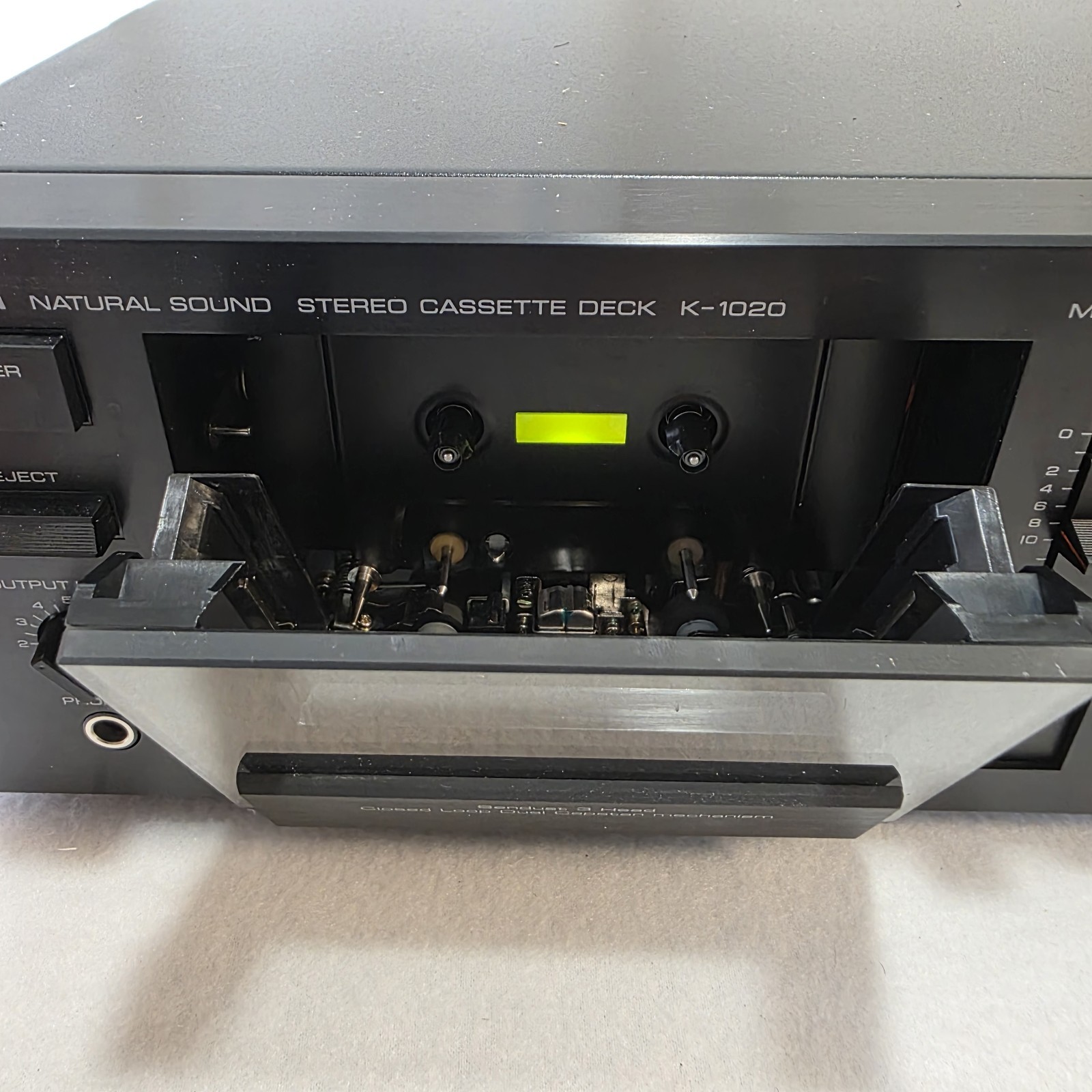 YAMAHA K-1020 3-Head Dual capstan Dolby B/C DBX Cassette FOR PARTS OR REPAIR
