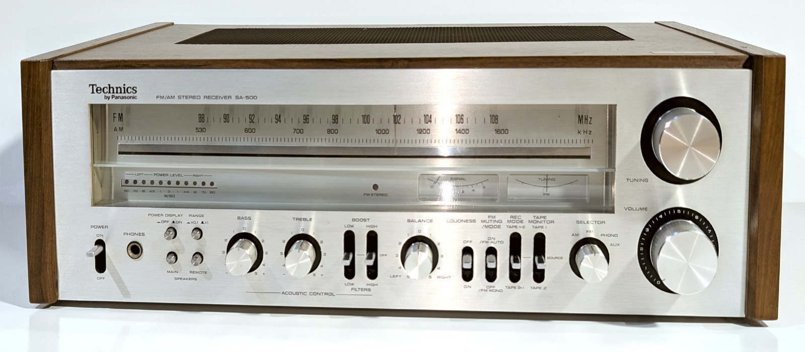 🔥【PRO SERVICED】Technics SA-500 Stereo 110W Receiver~XSTR/LED UPGRADES💥GUARANTY