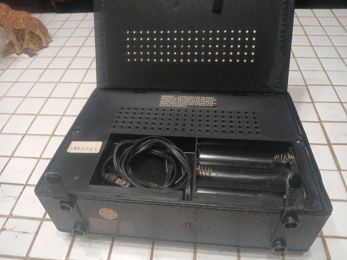 Sears Solid State Multi-Band Radio Model 800 24270 800 AM/FM WORKS Looks Great