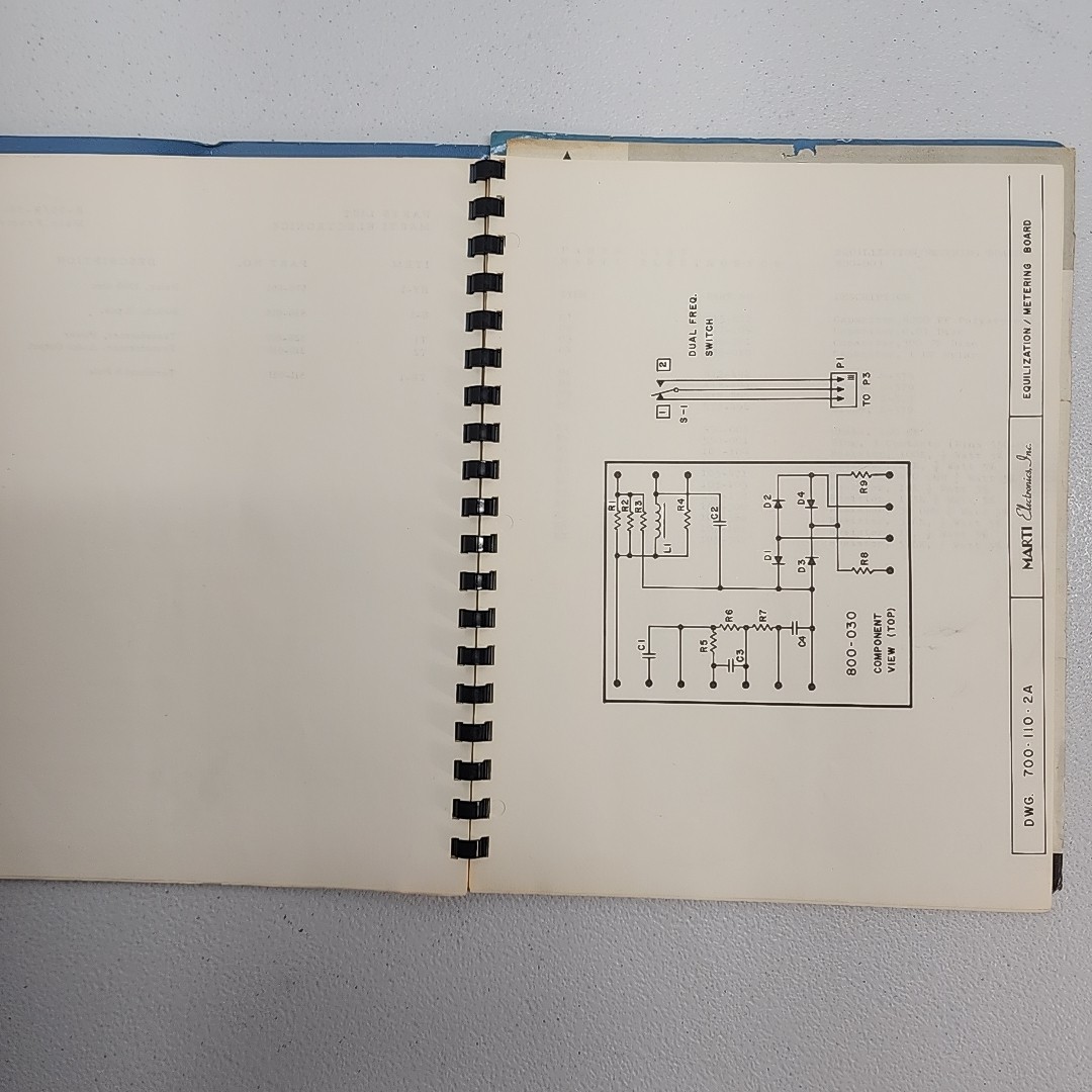 Marti Electronics R-50/ 450 Reciever Instruction Manual