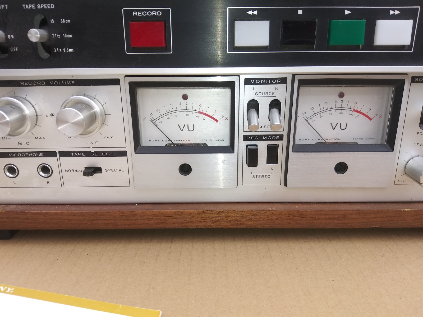 Sony TC-850 Semi Mastering Reel to Reel SOLD FOR PARTS