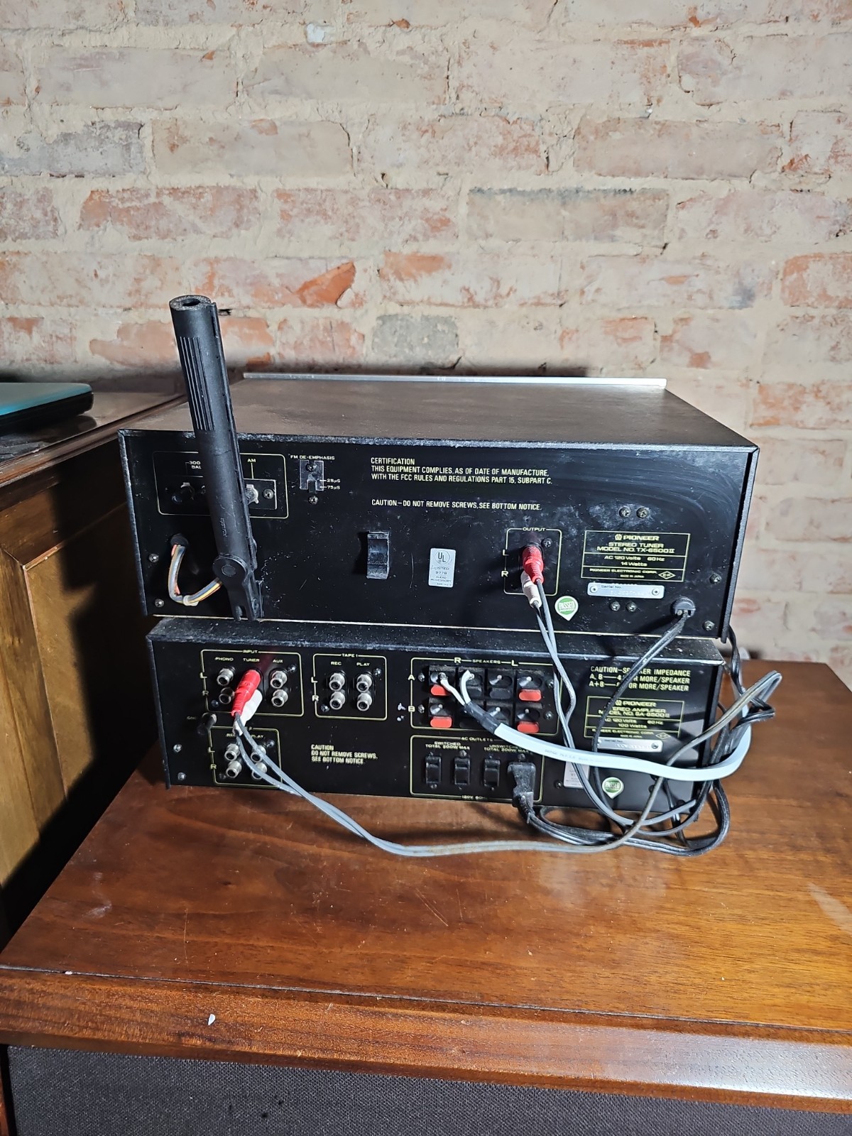Pioneer SA-6500 II Stereo Amplifier + TX-6500 Tuner Speaker Volume Is Very Low