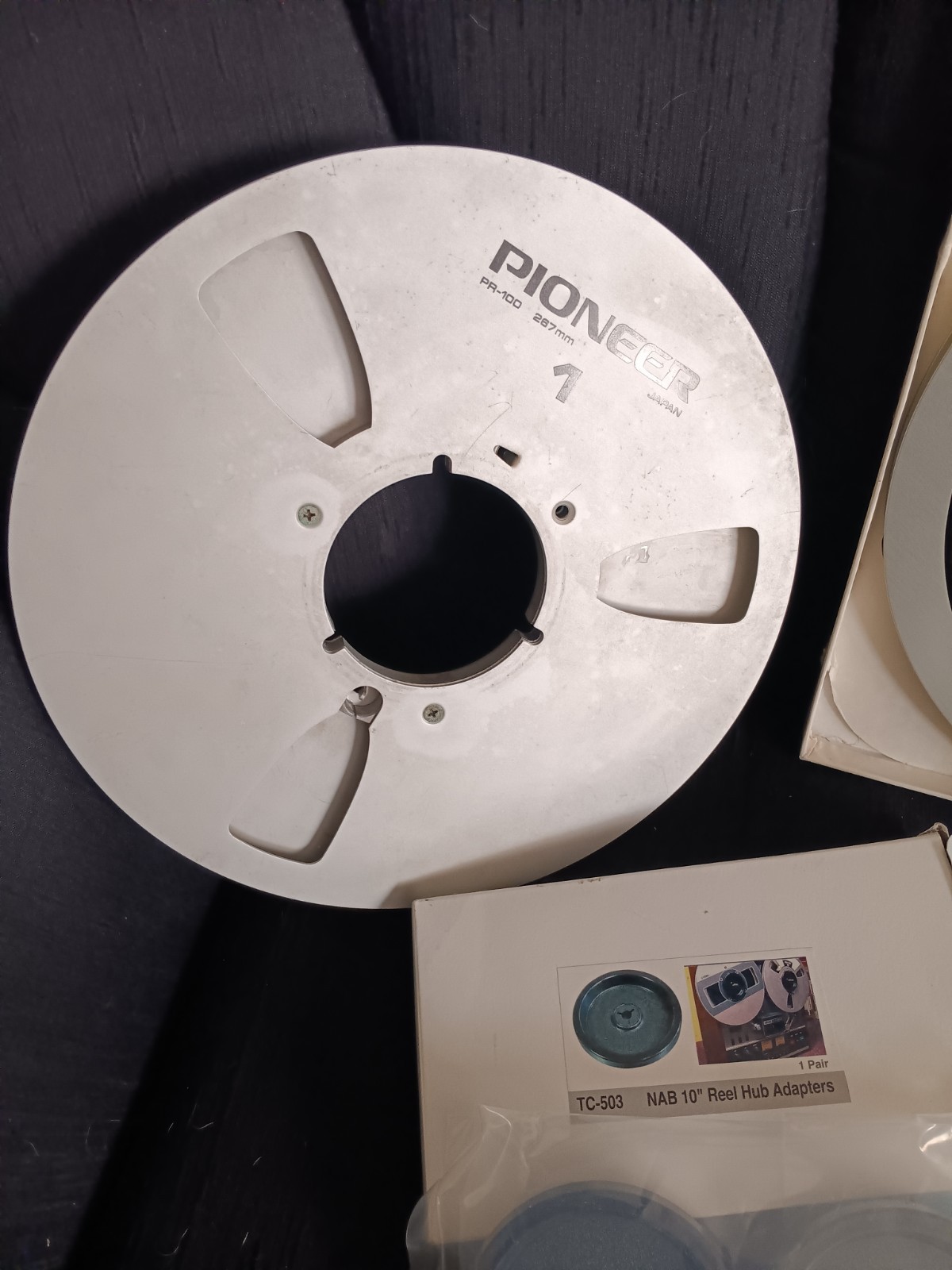 3M SCOTCH #207 TAPE REEL TO REEL LOT-PIONEER REEL TO REEL BLANK +PARTS-OFFERS??