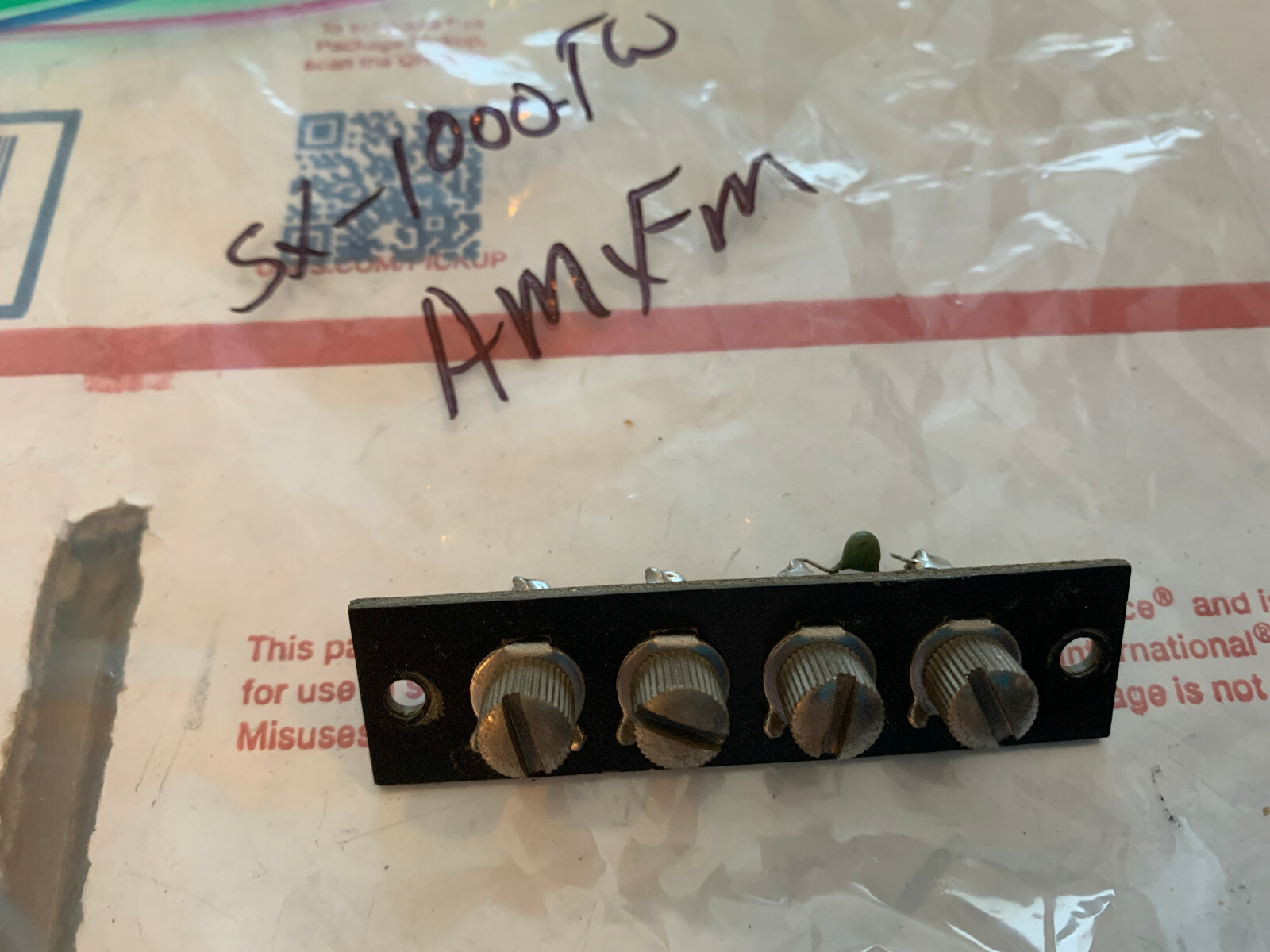 Pioneer SX-1000TW Stereo Receiver Parting Out Antenna Jacks