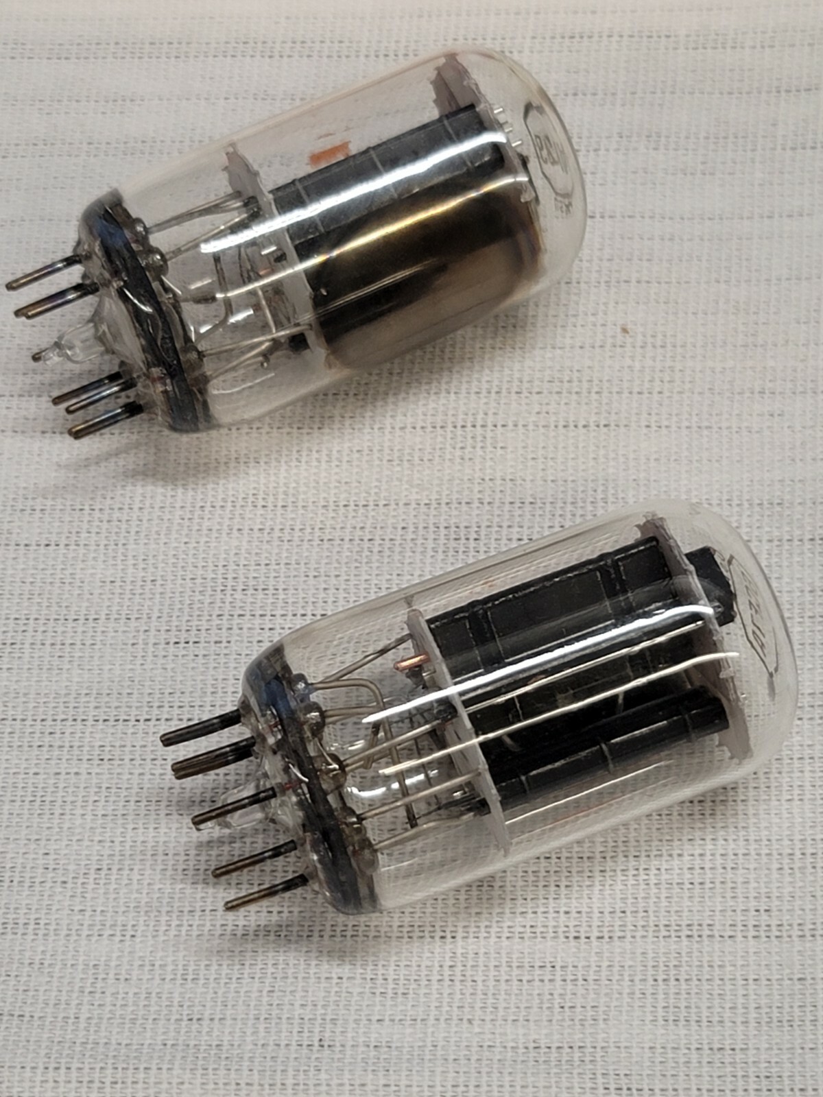 RCA 6GF7A Vacuum Tv Radio Amplifier Power Tube Compactron Dual Triode PAIR