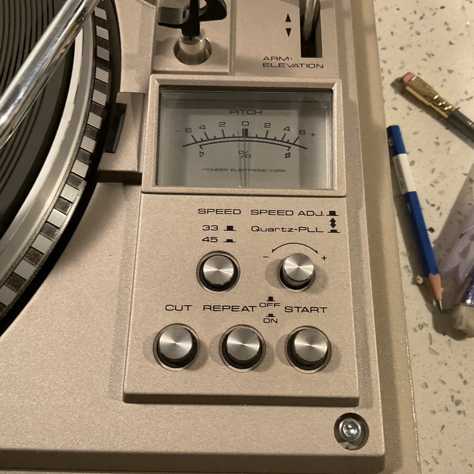 Vintage Pioneer Quartz-PLL Full Automatic PL-560 1978-1980 EX