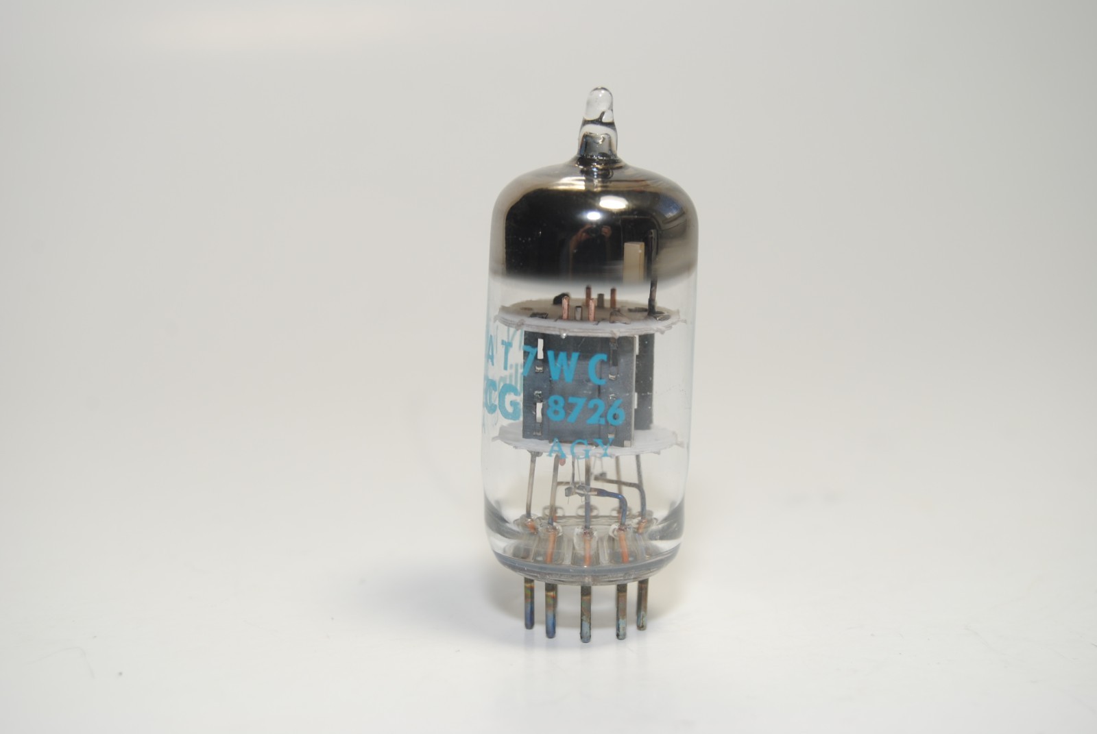 Phillips ECG JAN 12AT7WC 8726 AGY Vacuum Tube