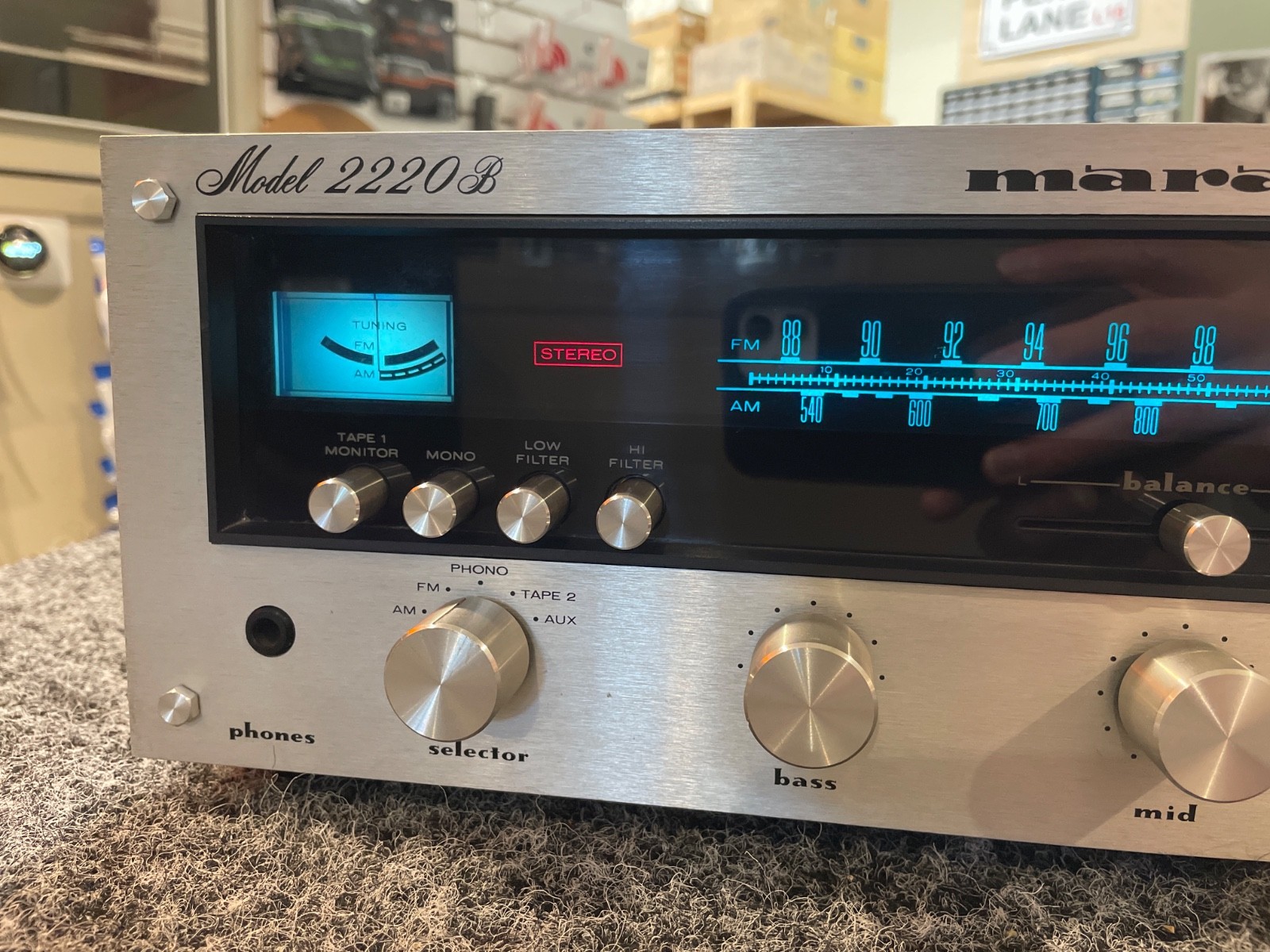 Marantz Model 2220B Receiver, Pro Restored