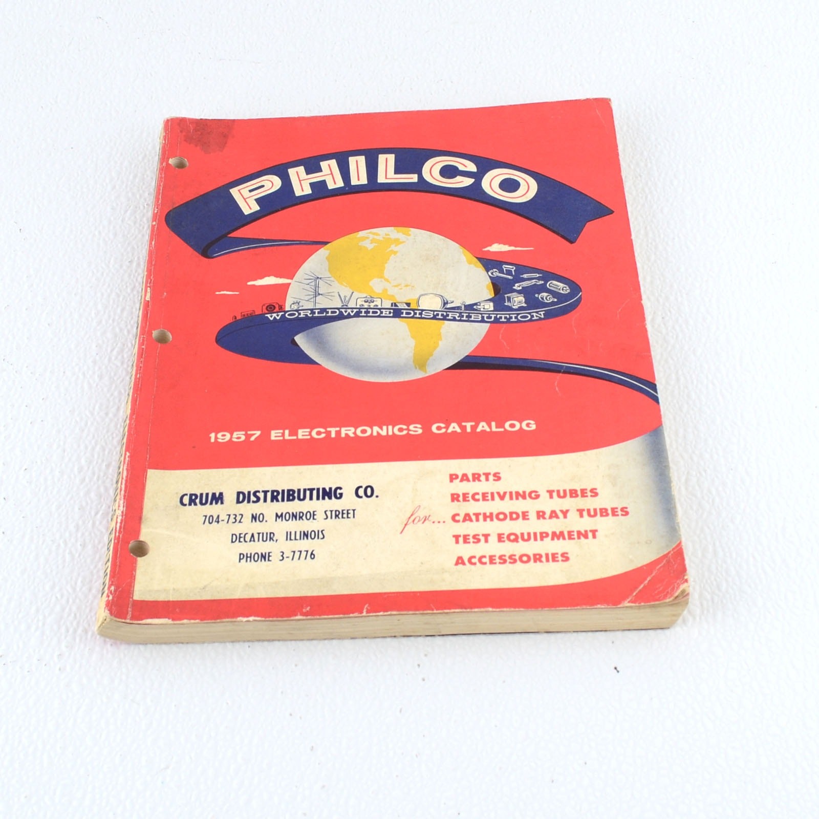 1957 Philco Parts & Accessories Catalog Tube Electronics Parts Reference