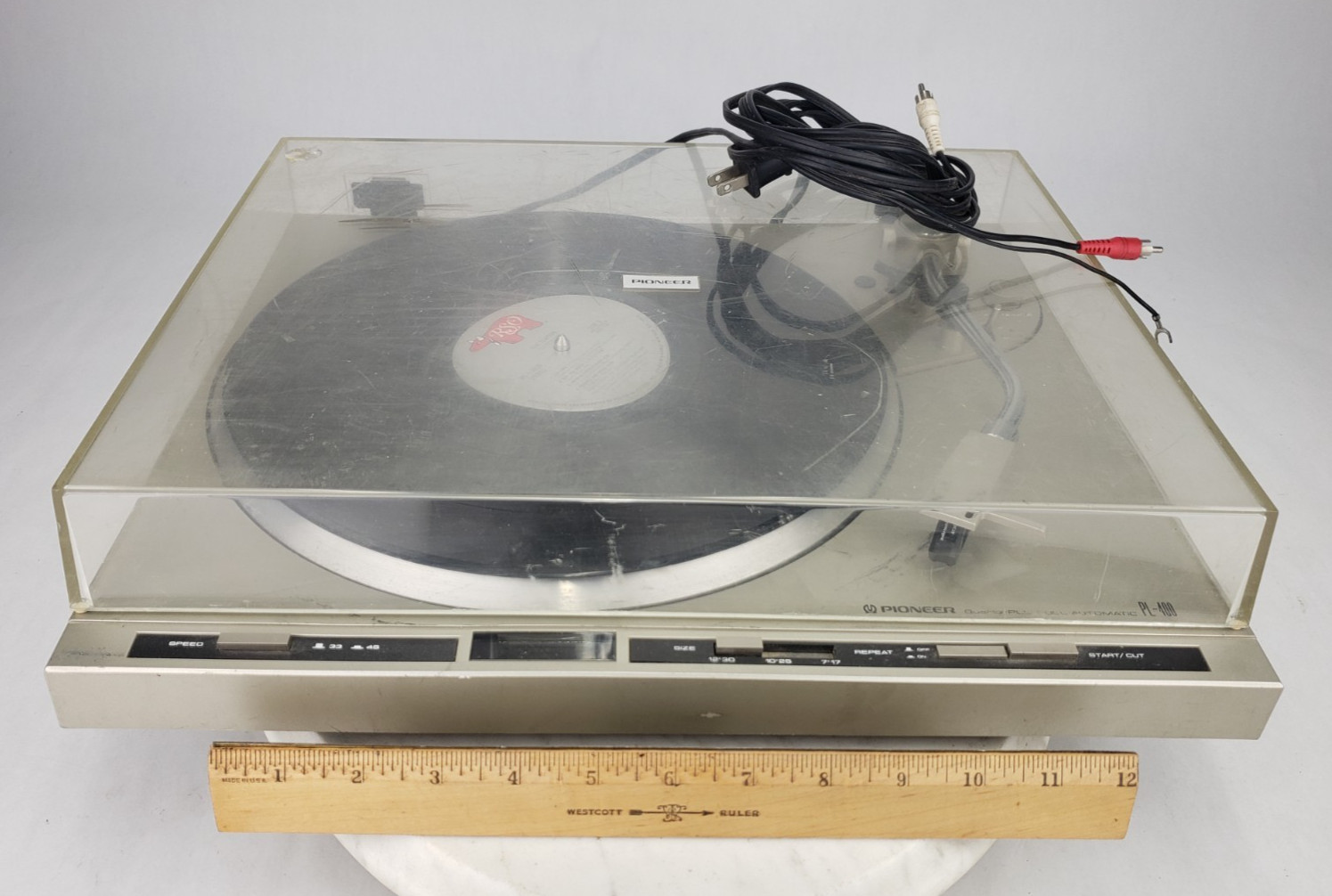 Pioneer PL-400 Quartz-PLL Full-Automatic Direct Drive Turntable Parts For Repair