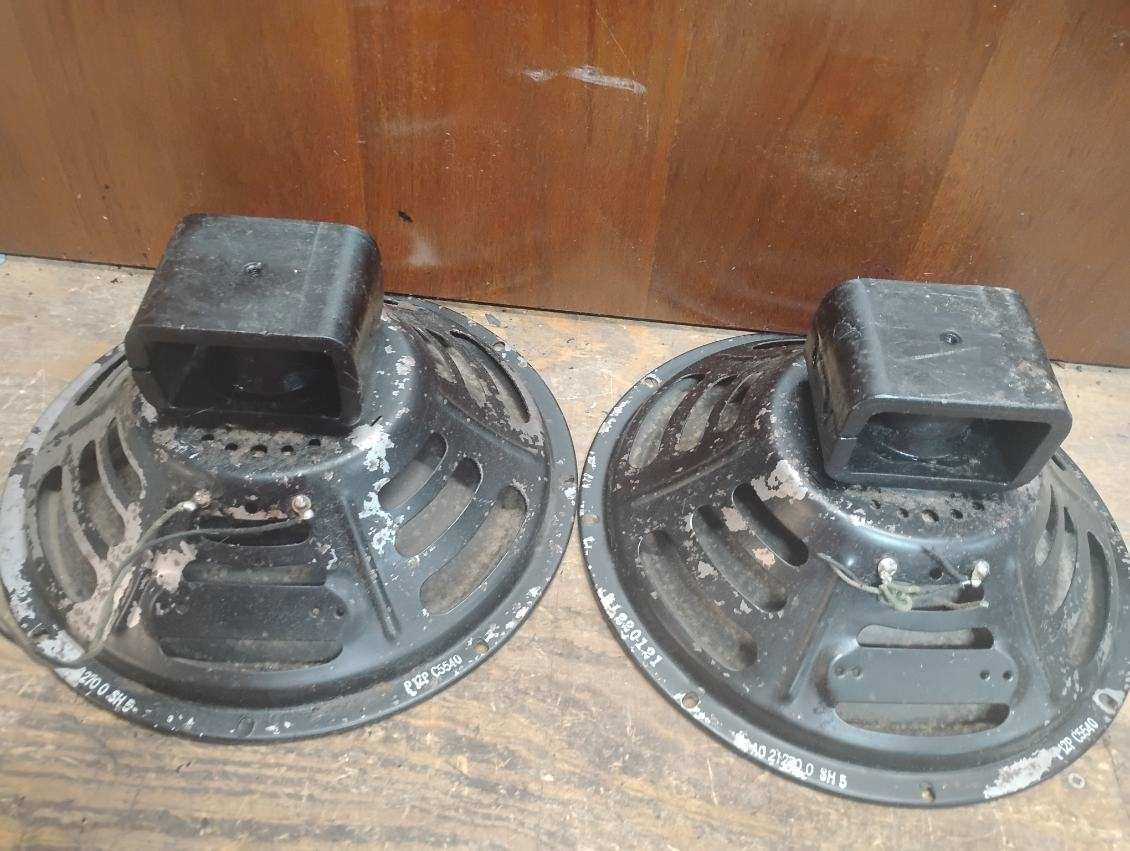 Vintage Matched Pair of Jensen P12P 12in 8 Ohm Speaker AO 21270 220121 C G2U