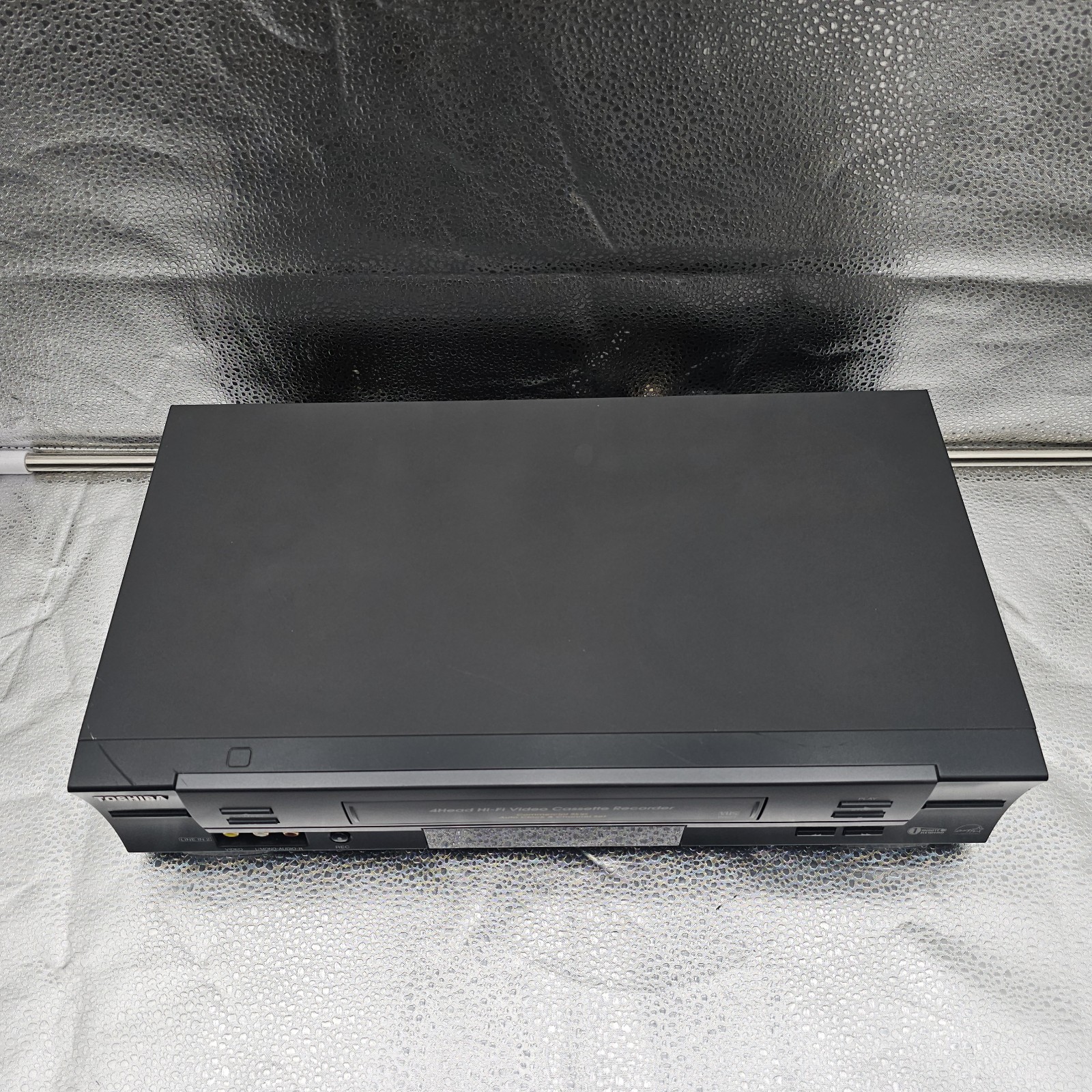 Toshiba W-627 4-Head Hi-Fi VHS VCR Video Cassette Recorder w/ Remote Tested