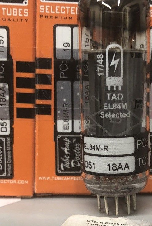 Factory Matched Quad Tube Amp Doctor TAD EL84M-R EL84 6BQ5 – Military Grade