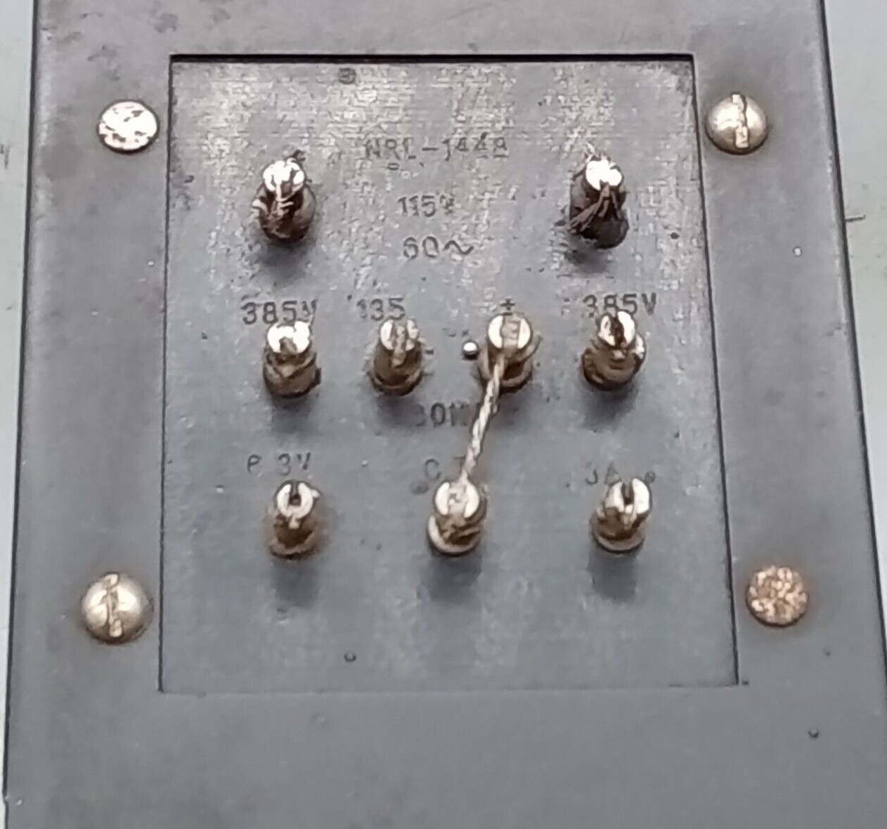 NRL-1448 Power Tube Amp Transformer 385-0-385 V 60 ma / 6.3 v at 3 amps