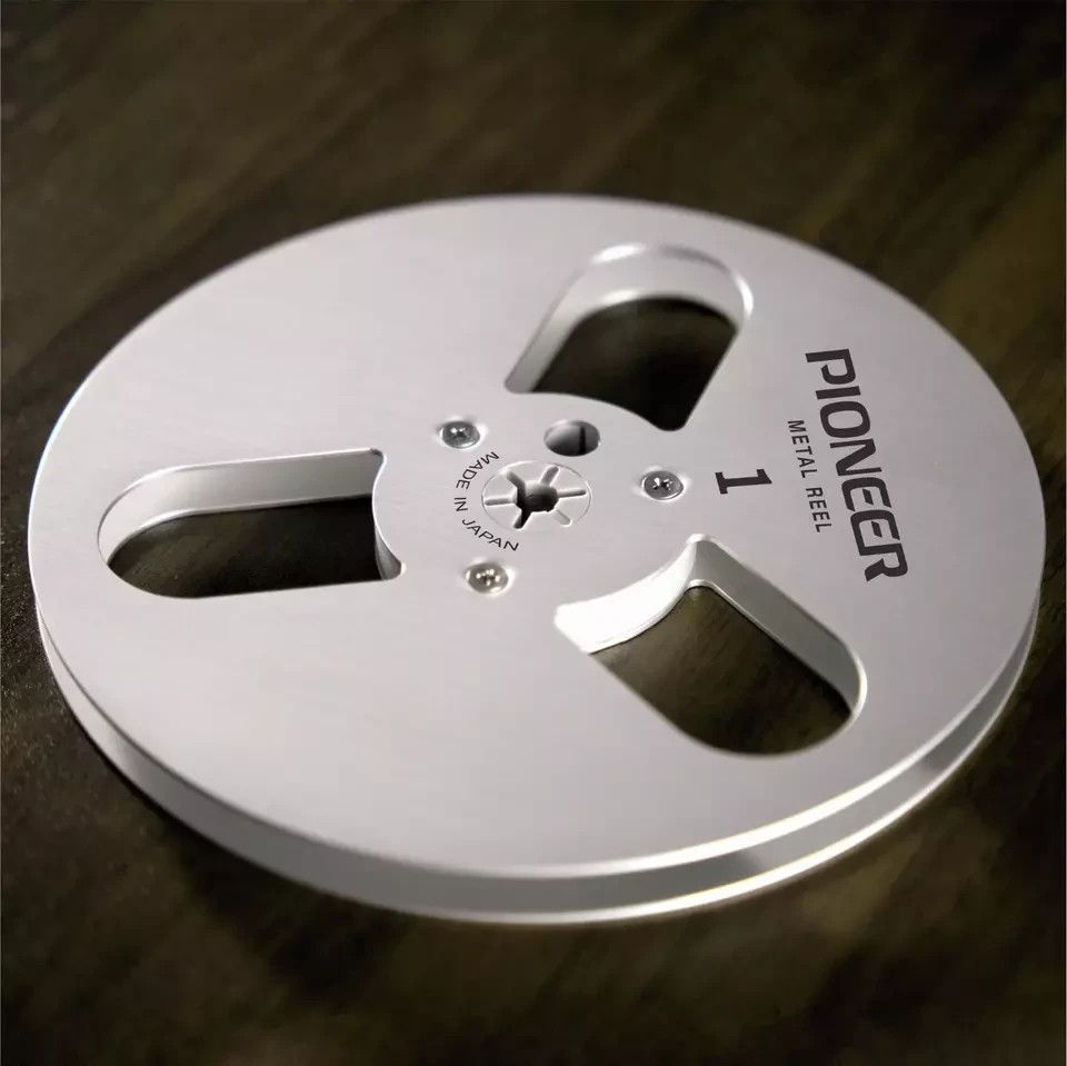 One Pair 7” Silver Pioneer Tape Reel For PR-100 PR-85 RT-909 707 tape recorder