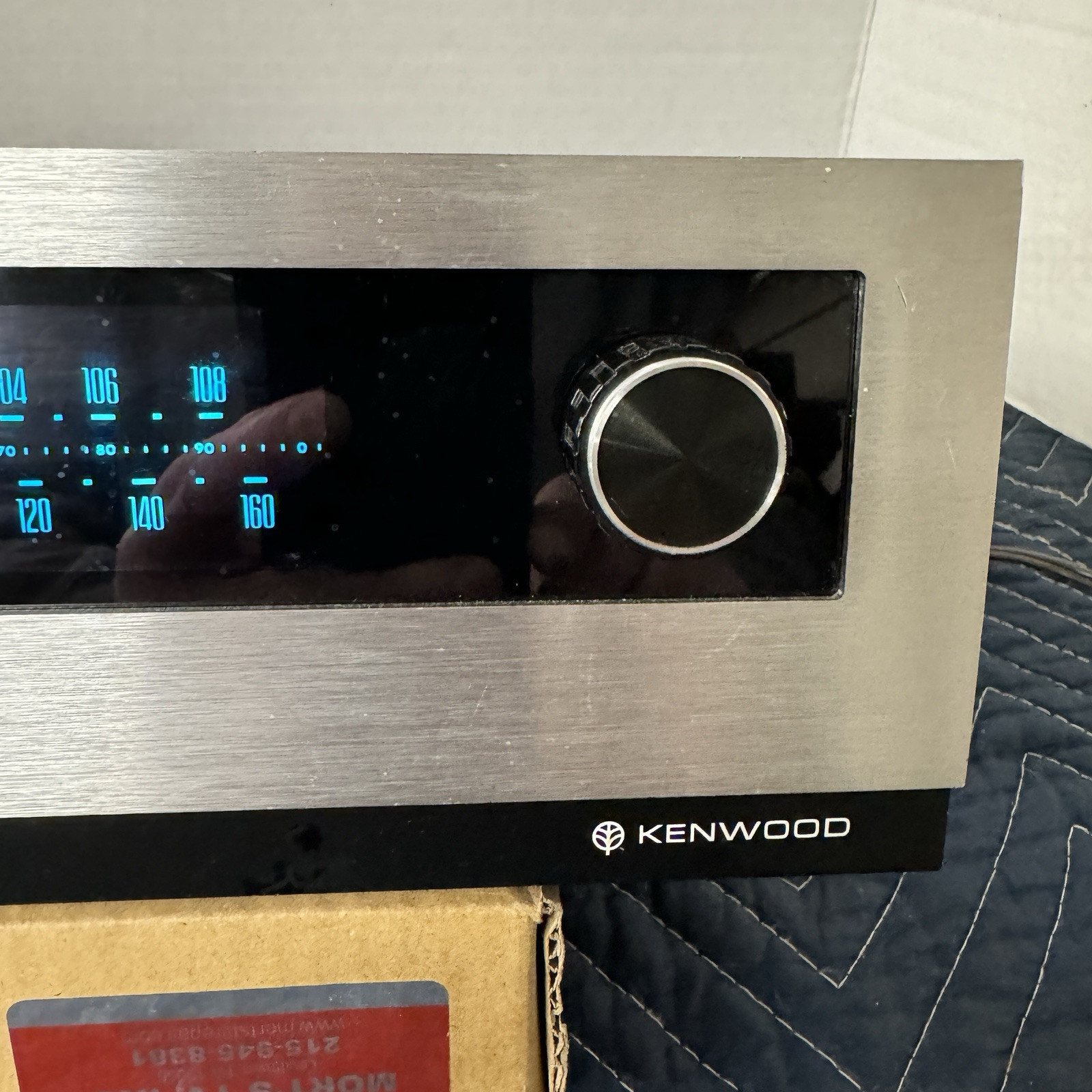 KENWOOD KT-2001 VINTAGE ANALOG AM/FM STEREO TUNER – SERVICED – CLEANED – TESTED