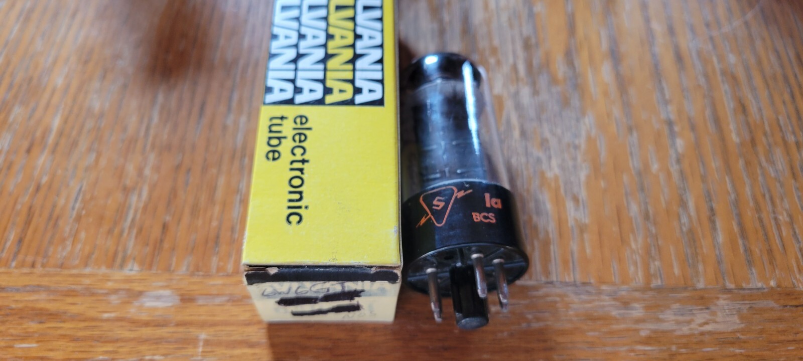 Sylvania NOS 6W6GT Vacuum Tube Tested