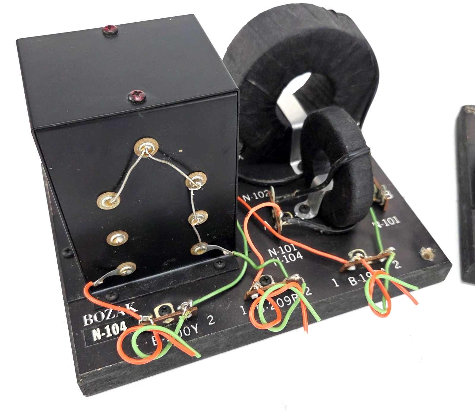 BOZAK N-104 VINTAGE SPEAKER CROSSOVER NETWORKS PAIR WORKING