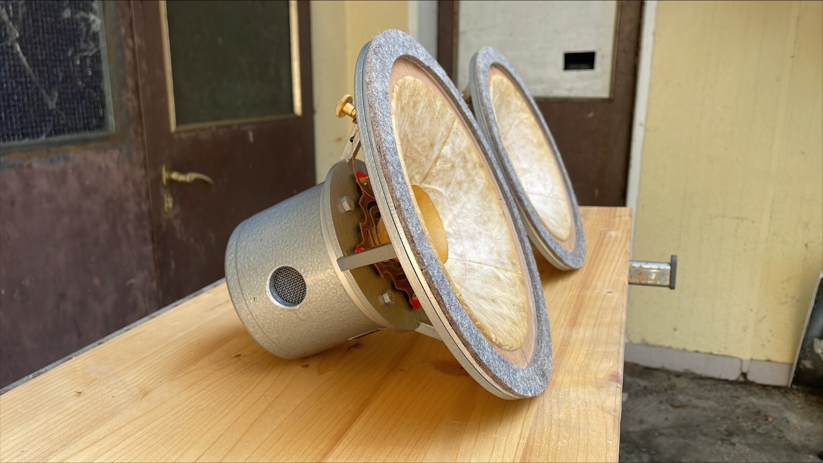 Atelier Rullit field coil full range speakers AERO 10 FC Telefunken coils + PSU