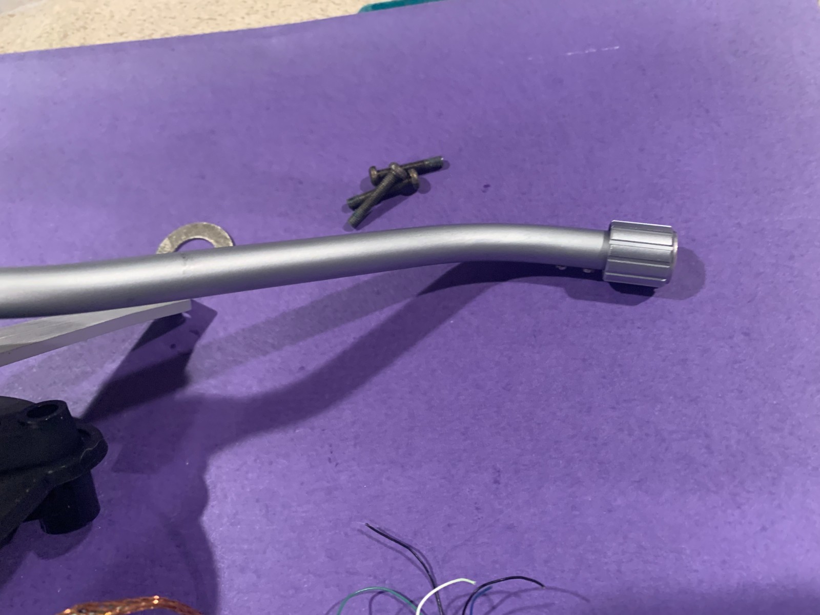 Project/One DR-770 Stereo Turntable Parting Out – Tonearm Assembly