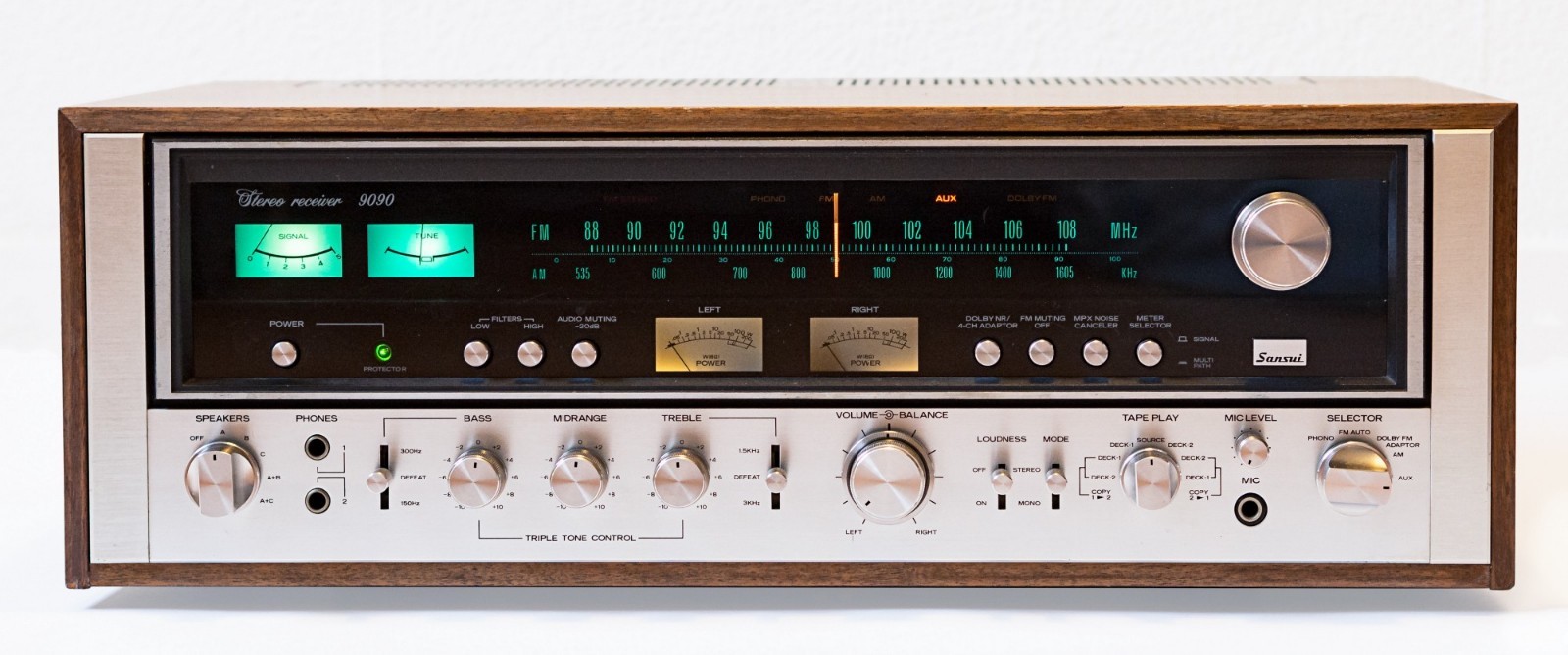 LED 8V- LAMP KITs MODEL 7070-8080-9090 DIAL VINTAGE RECEIVER STEREO METER Sansui