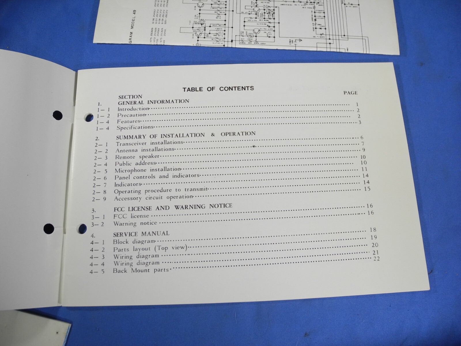 Vintage Owner’s Guide for Midland 1249 CB Radio Manual (Free Shipping!)