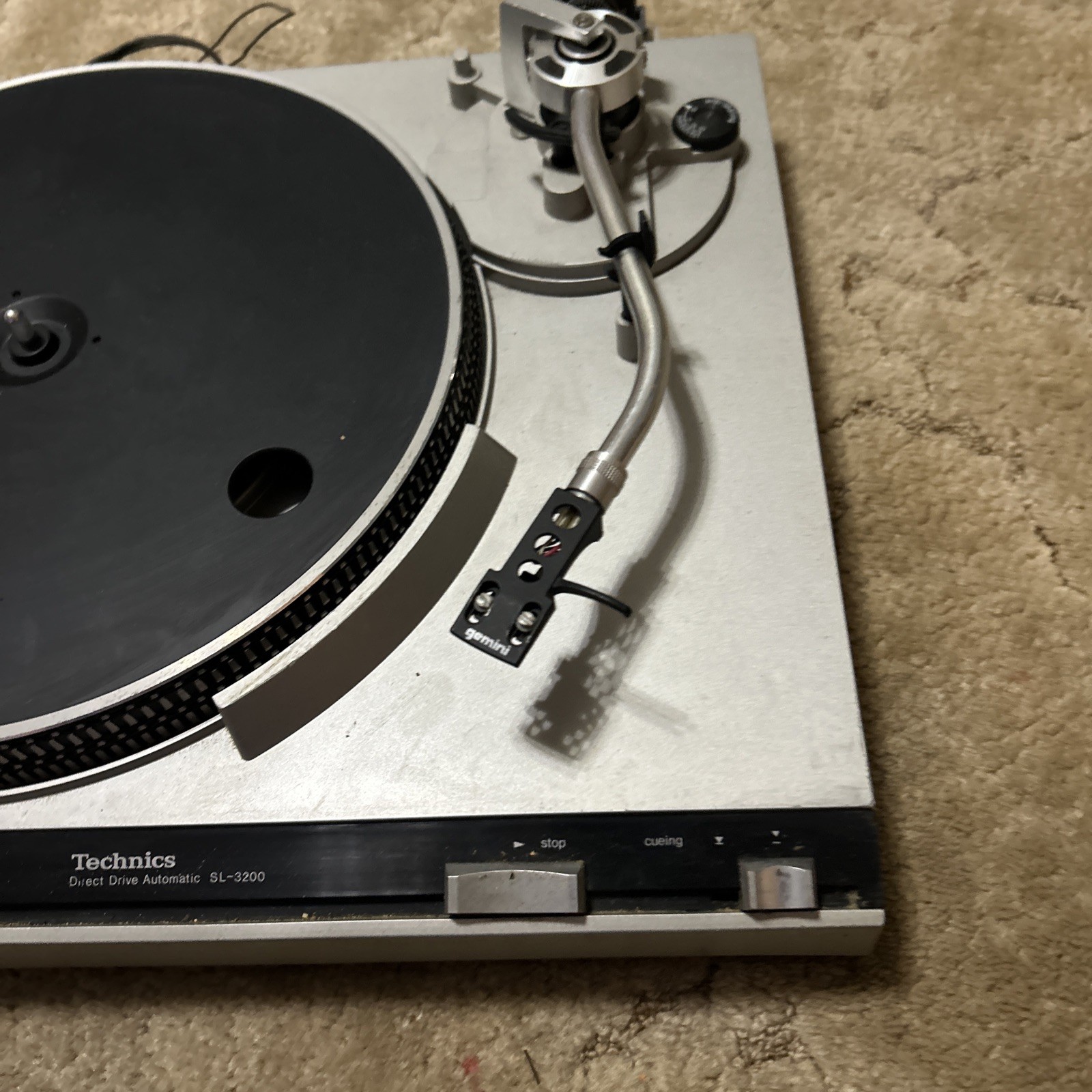 Vintage TECHNICS SL-3200 Direct Drive Automatic Turntable System As Is