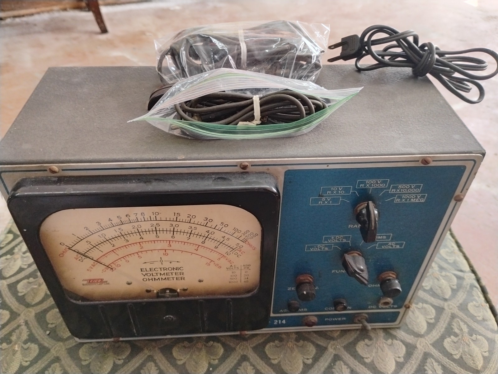 Eico Electronic Voltmeter 214