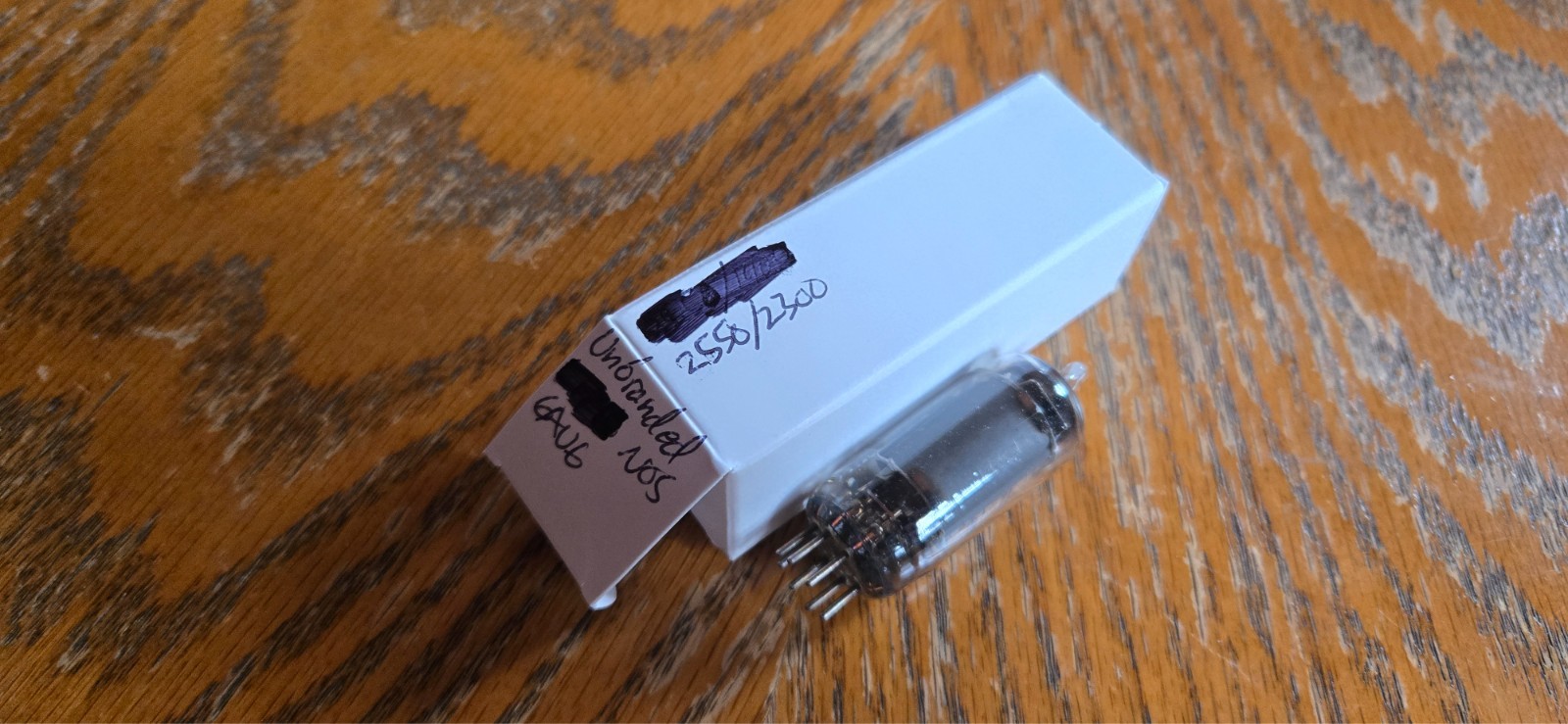 Unbranded NOS 6AU6 6AU6A Vacuum Tube Tested