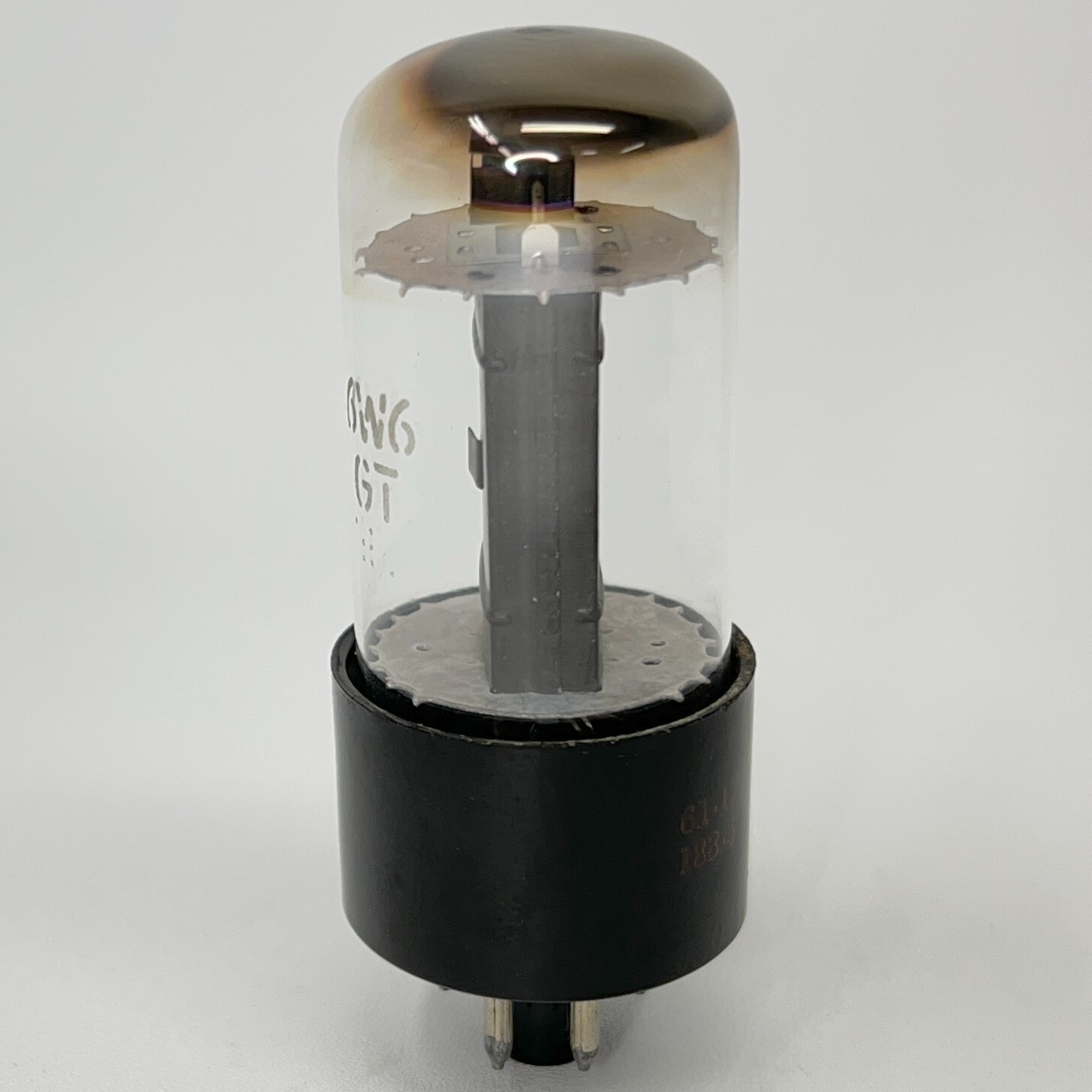(1) Tested Very Strong GE 6W6GT Tube Date Code 61-17 General Electric 6W6 GT