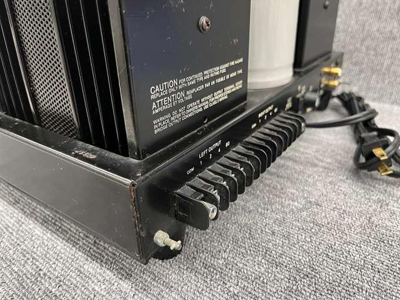 McIntosh MC7270 Stereo Power Amplifier 270WPC Blue Meter Tested Working USED