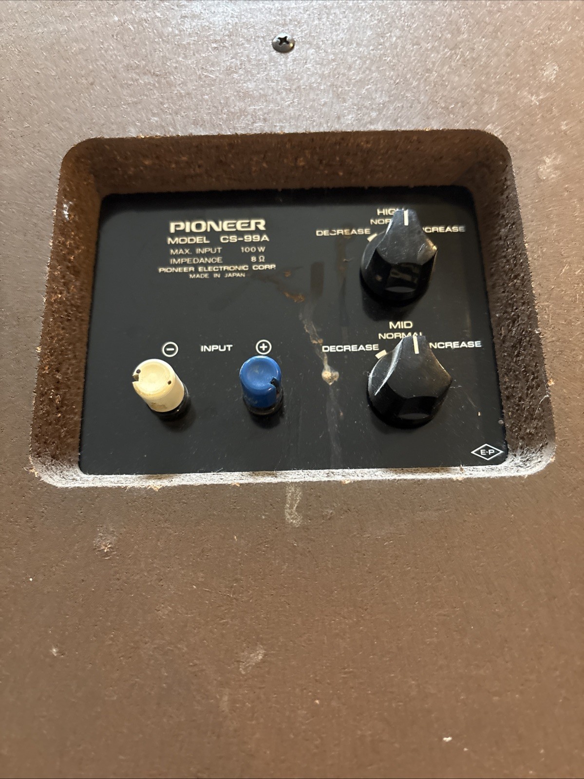 Pioneer CS-99A Vintage Japanese Speaker Pair Work Great And Look Great