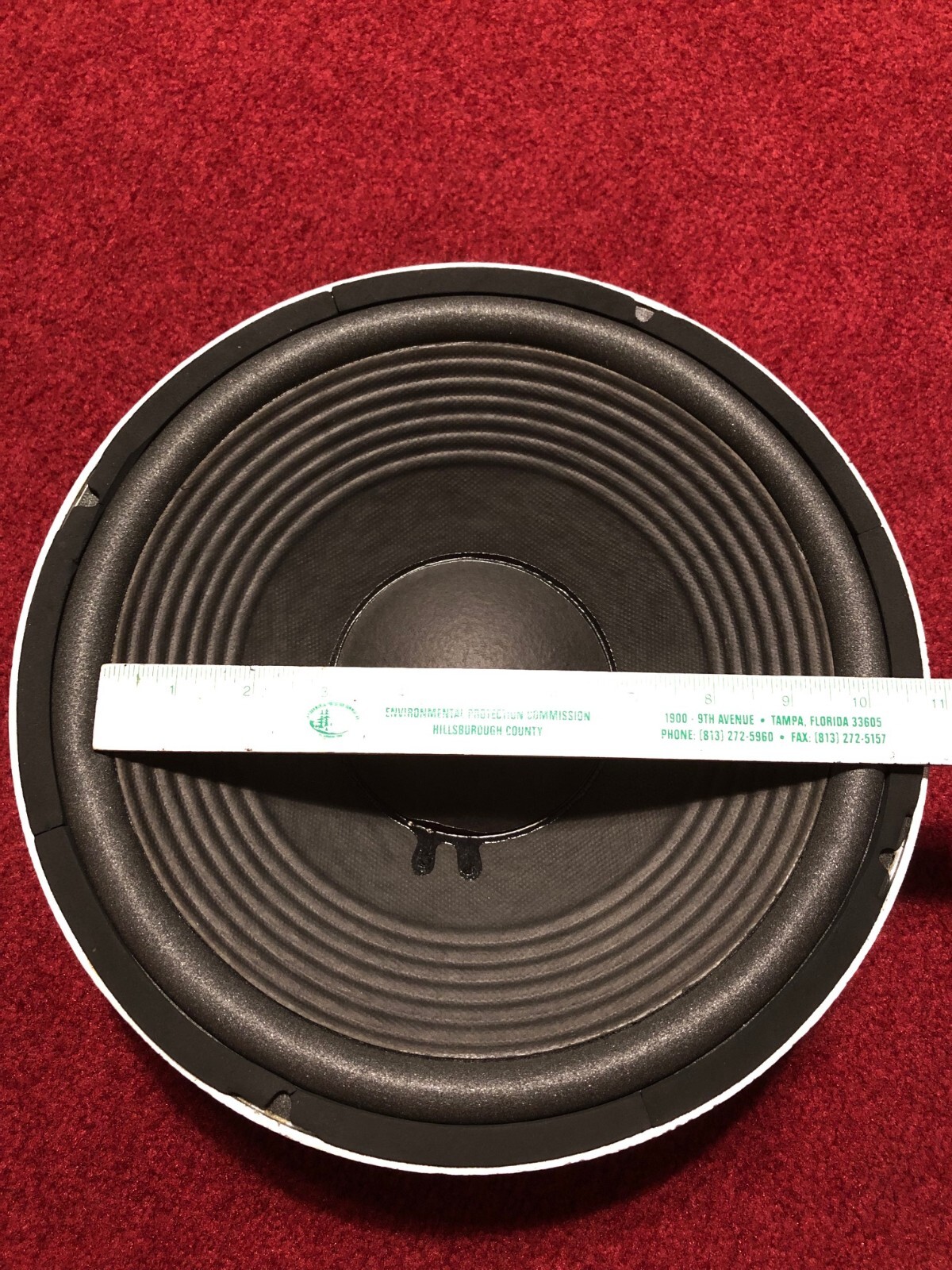 JBL L112A, 122A, 128H, 128H1, L65, L212 Foam Surround Woofer Repair 12″ Kit