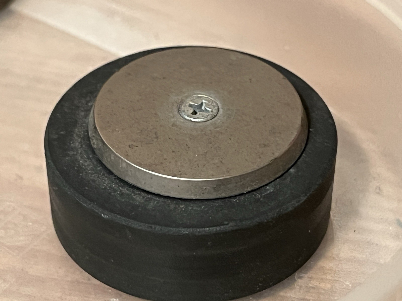 Ampex AG440 series 1/4” tape machine rubber pinch roller + cap and bearing 440C