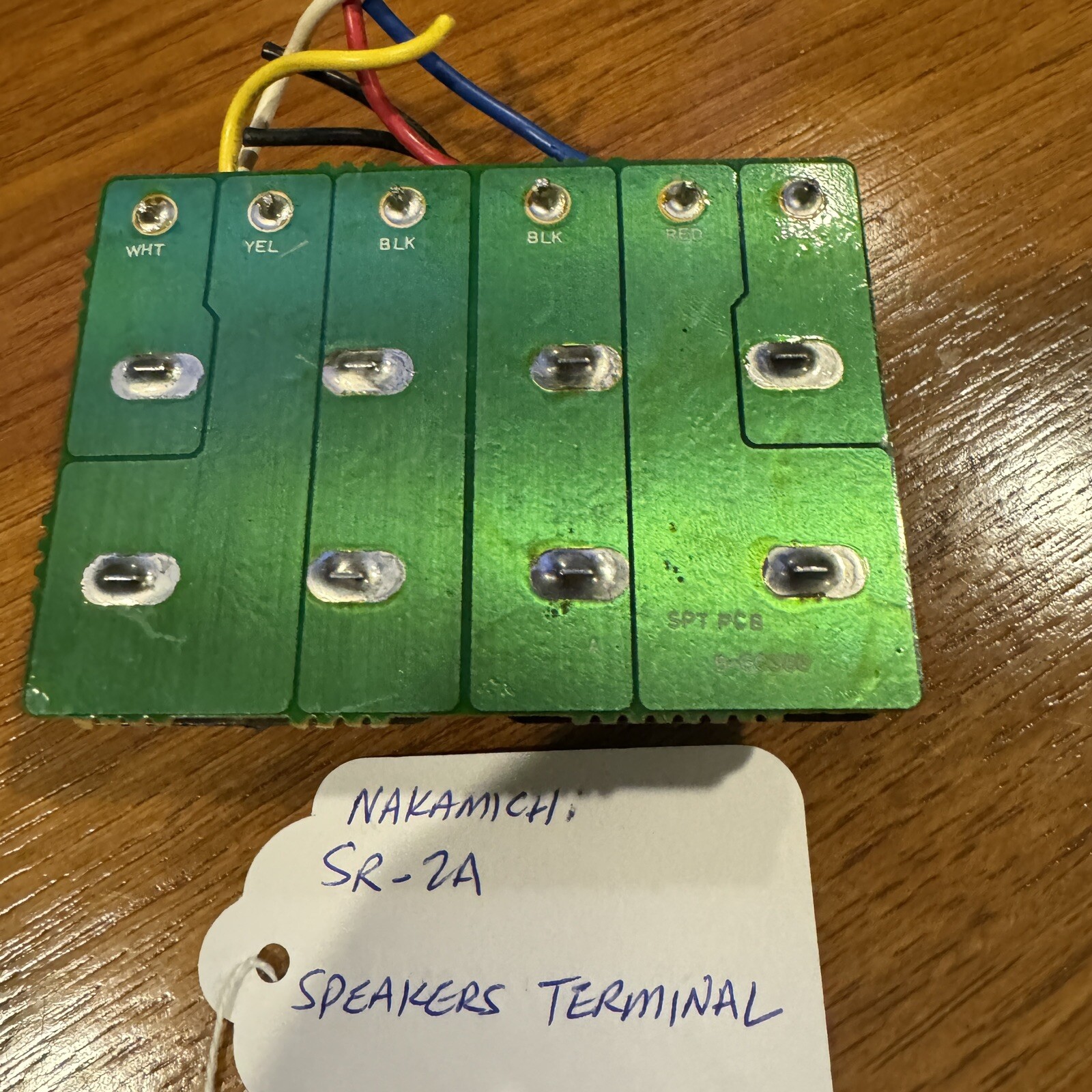 NAKAMICHI SR-2A SPEAKER TERMINAL – EXCELLENT CONDITION