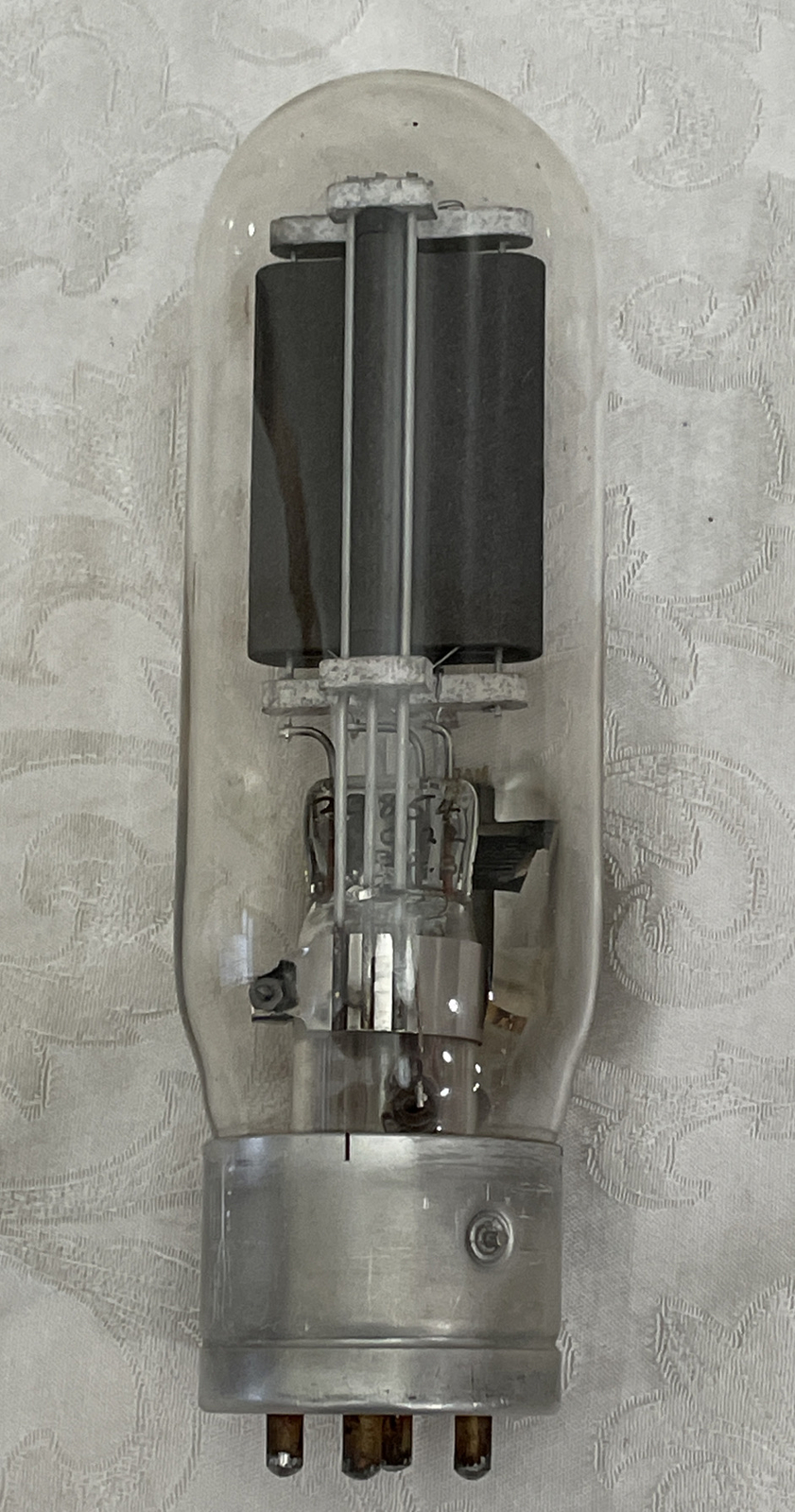 RARE! VTG. ANTIQUE RCA DEFOREST 203A 503A RADIO TUBE TRANSMITTING RF AMPLIFIER